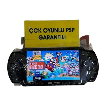 SONY Süper Mariolu Sony Psp Slim Kasa 130 Oyunlu Teşhir(SIFIR ÜRÜN