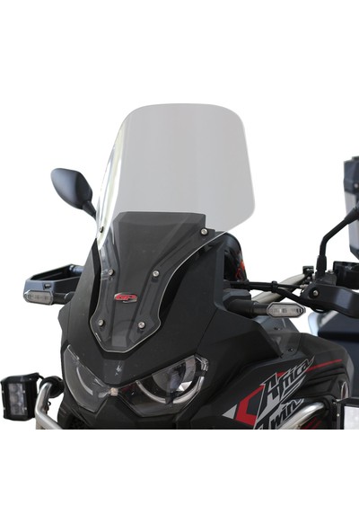 GP Kompozit Honda Africa Twin CRF1100L L1 2020-2022 Uyumlu Ön Cam Şeffaf 47 cm