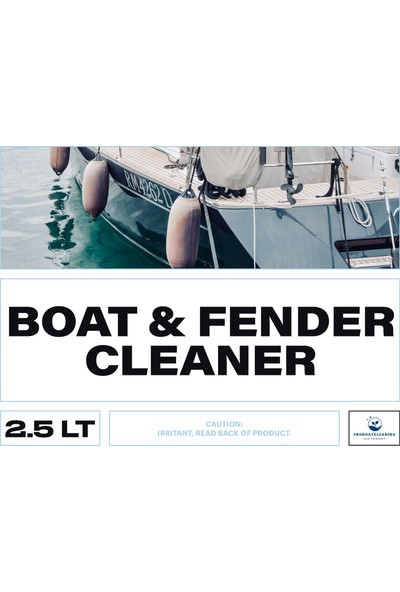 Professional Boat And Fender Cleaner / Profesyonel Bot ve Usturmaça Temizleyici 2,5 Lt