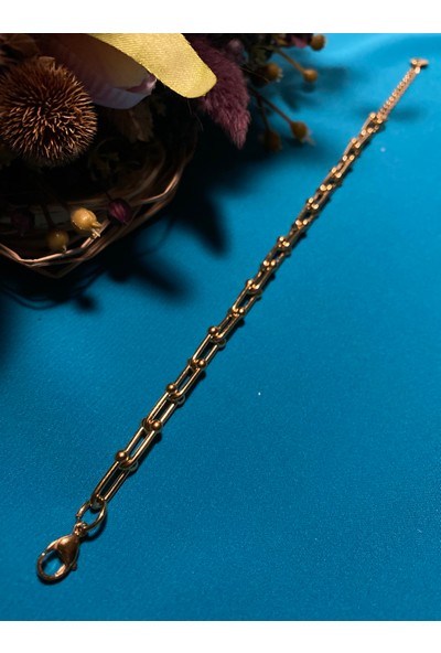 Arus Tiffany Model Zincir Çelik Bileklik