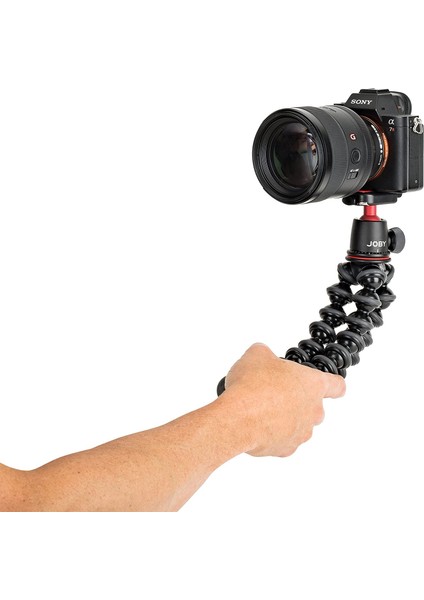 Gorillapod 3K Kit - Tripod Ve Bağlantı Kafası (Siyah/Gri)