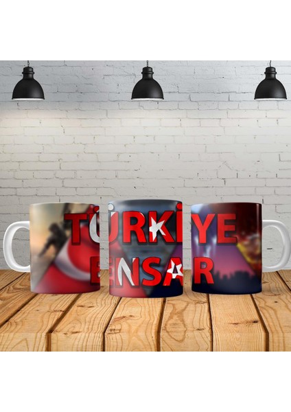 Türkiye Kişiye Özel Baskılı Yeni Tasarım Kupa Bardak Özel Kutusunda
