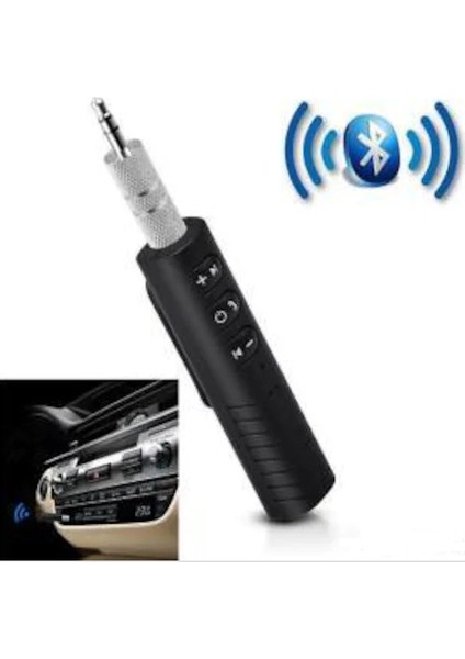 Özel Slim Tasarım Bluetooth Araç Kiti Aux Şarjlı Transmitter Mikrofonlu Oto Mp3 Çalar Teybe Takılır modelleri