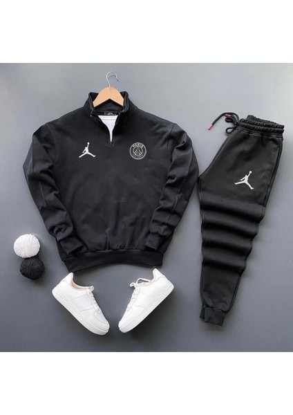 Yeni Sezon Unisex Psg Baskılı Alt-Üst Eşortman Takımı