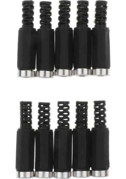 10 Adet Dc Soket Kaynak Soket Adaptör Fişi 5.5x2.5 mm. (Yurt Dışından)