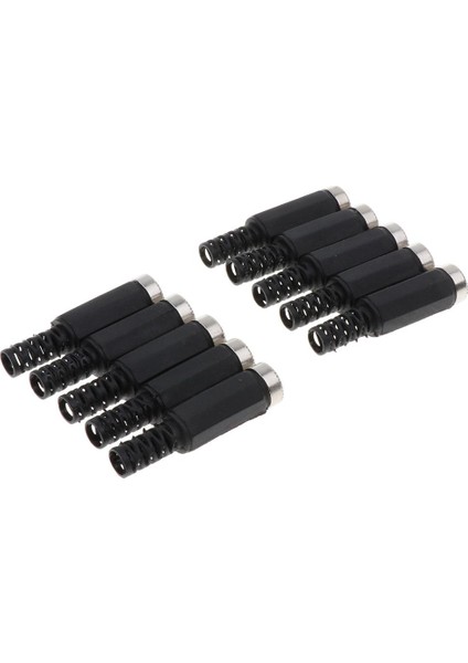 10 Adet Dc Soket Kaynak Soket Adaptör Fişi 5.5x2.5 mm. (Yurt Dışından)