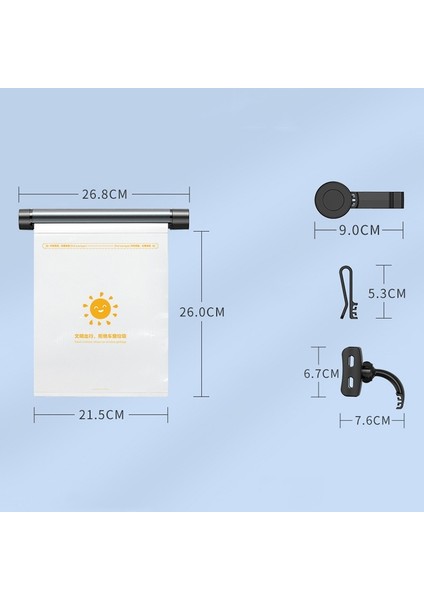 Araba Depolama Çöp Çanta Braketi Araba Cep Telefonu Tablet Arka Yastık Tutucu ( ) (Yurt Dışından) modelleri