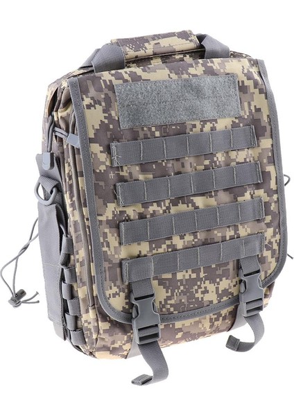 Oxford Kumaş Sırt Çantası Spor Kamp Yürüyüş Trekking Tablet Çanta Kum Yeşil