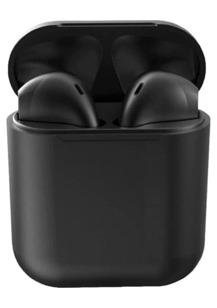 I12 Tws Bluetooth 5.0 Kulaklık - Şarj Üniteli Kablosuz Kulaklık Siyah-Beyaz-Gri-Yeşil-Kırmızı-Pembe