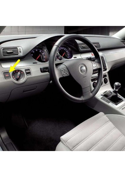 Vw Passat B6 2006-2011 Park El Freni Düğmesi Tuşu Butonu 3C0927225B