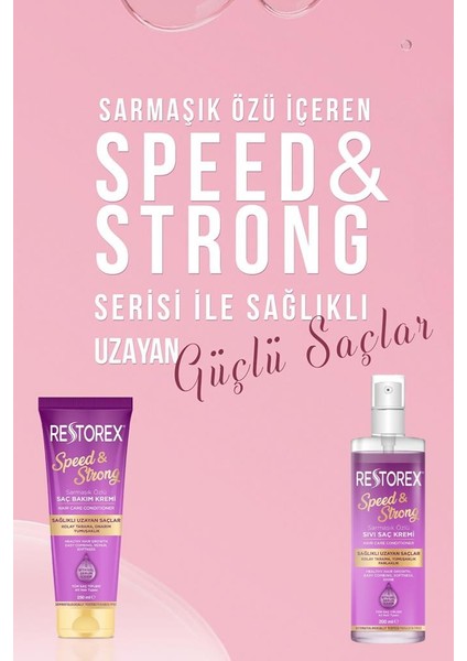 Speed Strong 3'Lü Saç Bakım Seti fiyatları