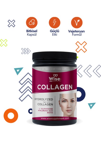 Beauty Collagen Powder TIP123 Vitamin C 300GR