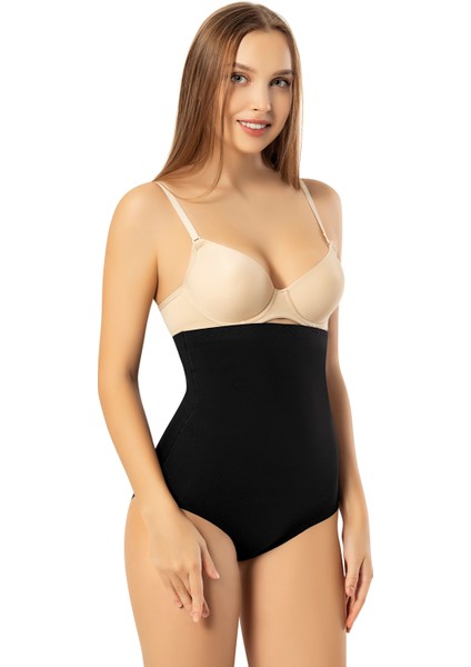 Premium Lazer Yüksek Bel Korse 9010