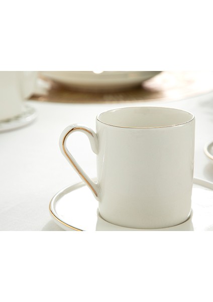 Torino Porselen 2'li Fincan Takımı 180 ml Gold fiyatları