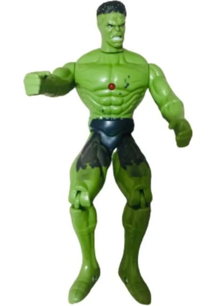 Yeşil Işıklı Hulk Karakteri 21CM