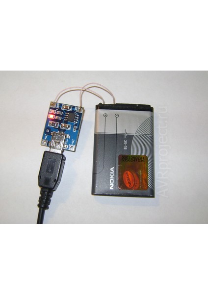 Roba Lityum Pil 18650 Şarj Devresi TP4056 1A Li-Ion Mini USB Soket Yeni