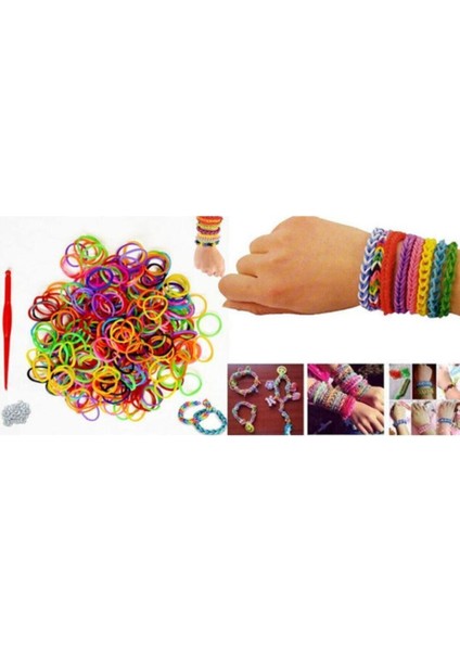 Lastik Bileklik Yapma Seti 3 Paket
