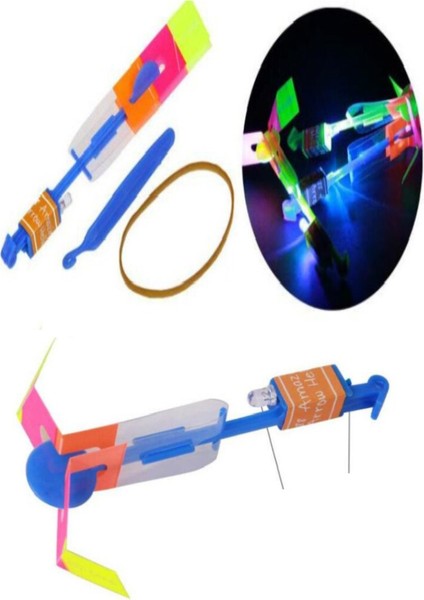 Led Işıklı Renkli Sapan Oyuncak ( 1 Adet )