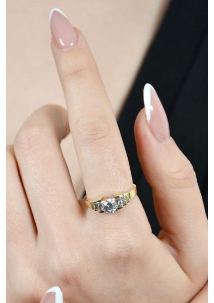 Tasarım Tektaş Yüzük 14 Ayar A032463 fiyatları