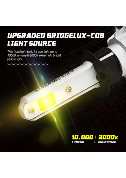 2 Adet Ultra Parlak Otomatik Kamyon LED Far Ampulleri Değiştirme 36W/AMPUL 9-32V - Gümüş H1 (Yurt Dışından) indirimleri