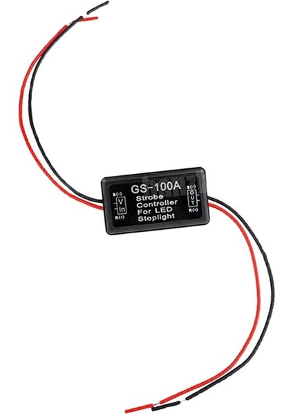 Auto 100A Arka Fren Durağı LED Flaş Işığı Yanıp Sönen Denetleyici Kutu Modülü 7 Adet (Yurt Dışından) fırsatları