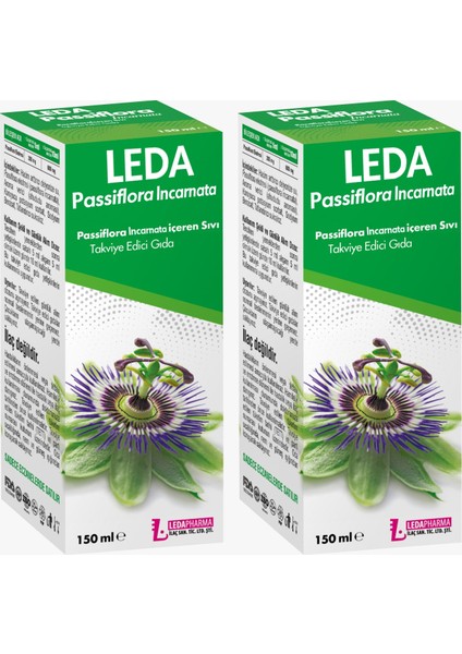 Leda Pasiflora 150ML Şurup