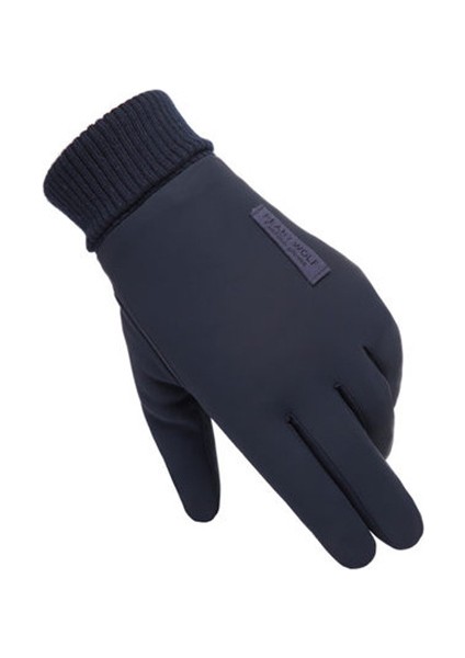Kadife Rüzgar Su Geçirmez Eldiven (Yurt Dışından)