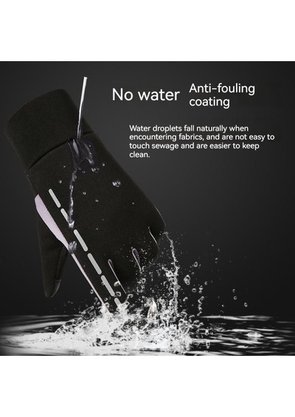 Sonbahar ve Kış Erkek Bisiklet Açık Dokunmatik Ekran Kadife Kalın Pamuklu Bisiklet Motosiklet Kayak Eldivenleri (Yurt Dışından) fiyatları