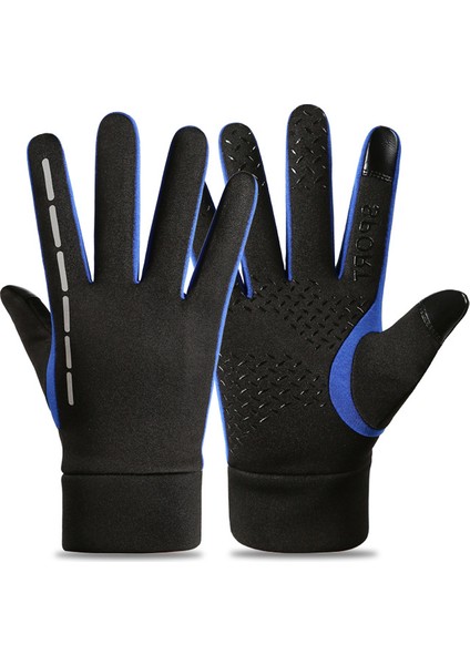 Sonbahar ve Kış Erkek Bisiklet Açık Dokunmatik Ekran Kadife Kalın Pamuklu Bisiklet Motosiklet Kayak Eldivenleri (Yurt Dışından) fırsatları