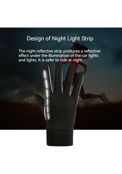 Sonbahar ve Kış Erkek Bisiklet Açık Dokunmatik Ekran Kadife Kalın Pamuklu Bisiklet Motosiklet Kayak Eldivenleri (Yurt Dışından) indirimleri