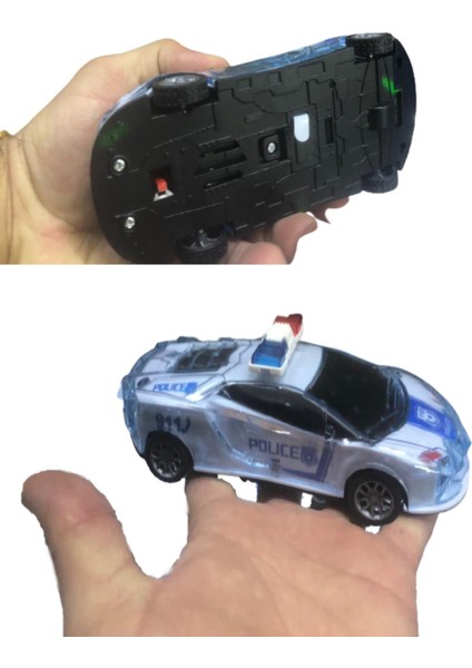 Kırılmaz Korumalı Sesli Işıklı Çek Bırak Sürtmeli Oyuncak Polis Arabası modelleri