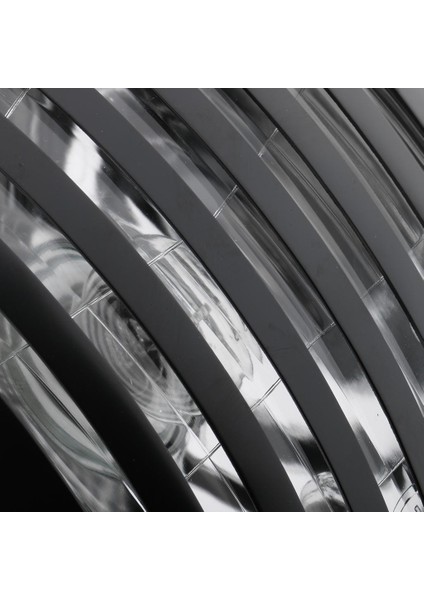 6 "retro Metal Motosiklet Fined Grill Far Kafa Lambası Gölgesi Siyah (Yurt Dışından) modelleri