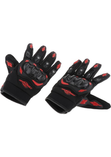 Çift Motosiklet Tam Parmak Eldivenleri Yarış Su Geçirmez Sıcak Termal Kış Kalitesi Kırmızı L (Yurt Dışından) fırsatları