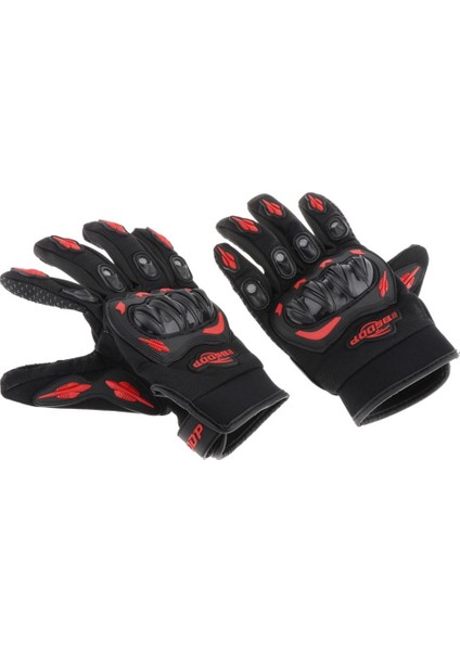 Çift Motosiklet Tam Parmak Eldivenleri Yarış Su Geçirmez Sıcak Termal Kış Kalitesi Kırmızı L (Yurt Dışından) indirimleri