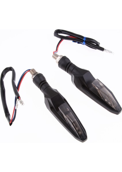 2 Adet Parça Motosiklet 12VLED Winkerlight Gösterge Lambası Yamaha- Beyaz Için Uygun (Yurt Dışından) modelleri