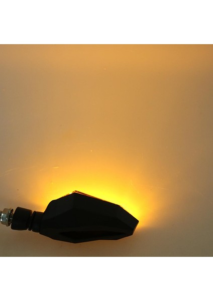 1 Çift Motosiklet Motosikleti LED Dönüş Sinyali Göstergesi Işık Tipi 2 (Yurt Dışından) fırsatları