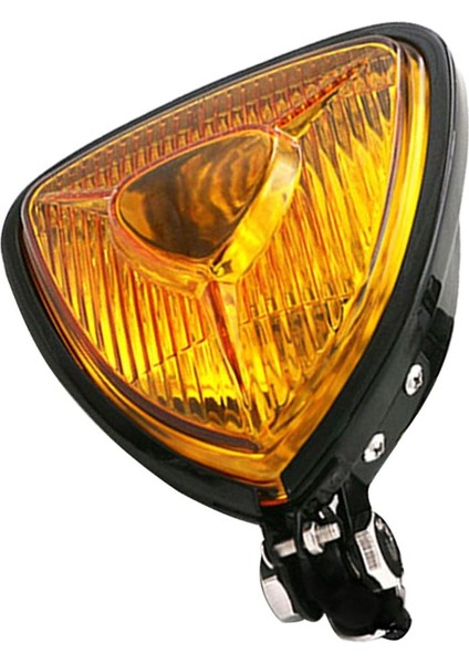 Üçgen Far Işık 12V 55W Harley Motosiklet Helikopter Bobber Tip 3 (Yurt Dışından) indirimleri
