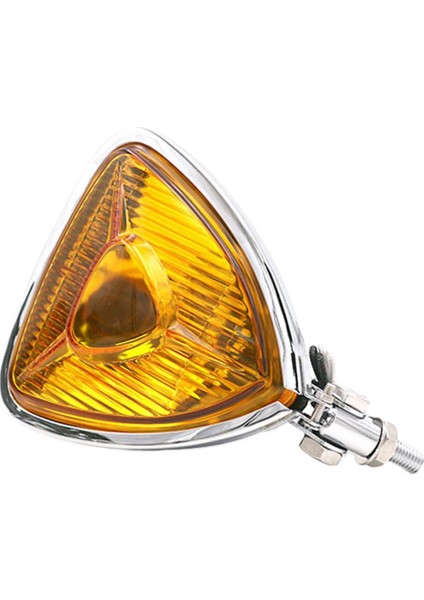 Harley Chopper Bobber Tip 2 Için 12V 55W Motosiklet Üçgen Far Lambası (Yurt Dışından) fiyatları