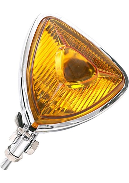 Harley Chopper Bobber Tip 2 Için 12V 55W Motosiklet Üçgen Far Lambası (Yurt Dışından) indirimleri