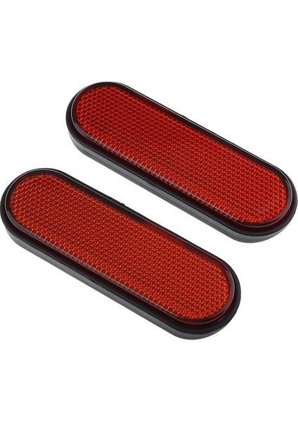 2 Adet Turuncu Motosiklet Ön Çatal Reflektörü - Evrensel Uygular - 98 x 32 mm (Yurt Dışından)