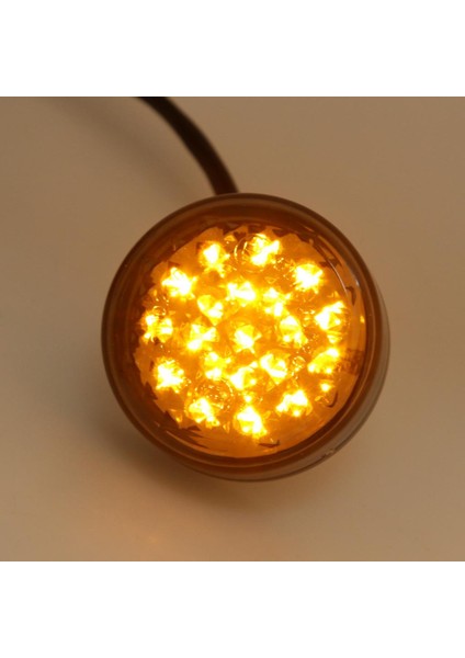 2 Adet Motosiklet Amber 20 LED Lam Lamp Yuvarlak Turn Sinyalleri Kawasaki Için Işıklar (Yurt Dışından) fiyatları