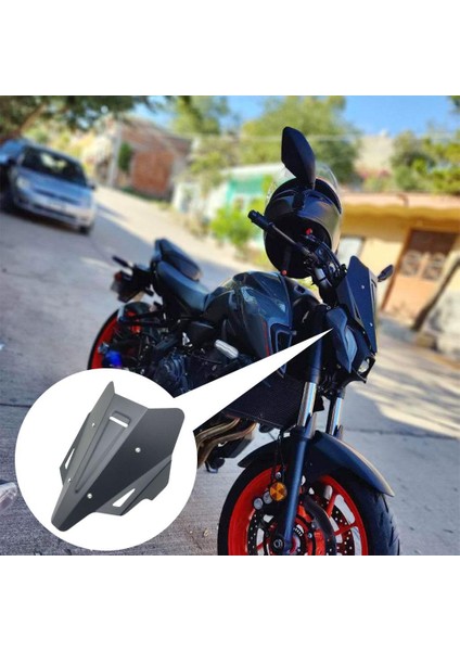 Yamaha MT07 Aksesuarları Için Motosiklet Ön Cam Ön Cam Deflektörü (Yurt Dışından) fiyatları