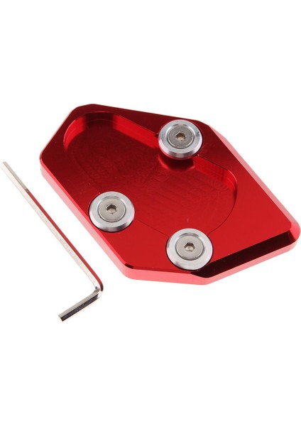 Yan Stand Yamaha Için Kickstand Plaka Pedi 530 15-16 Kırmızı (Yurt Dışından)