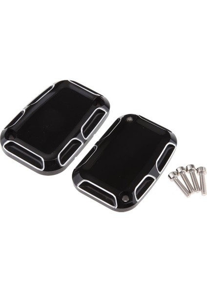 Harley Flhtc Classic Için Çift Cnc Fren Silindir Kapağı (Yurt Dışından)