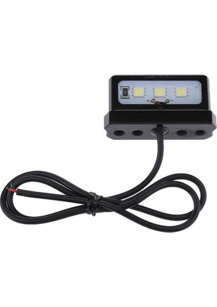 Arka Kuyruk LED Işık Plaka Montajı Z800 R1 R1 R6 MT07 MT09 Siyah (Yurt Dışından)