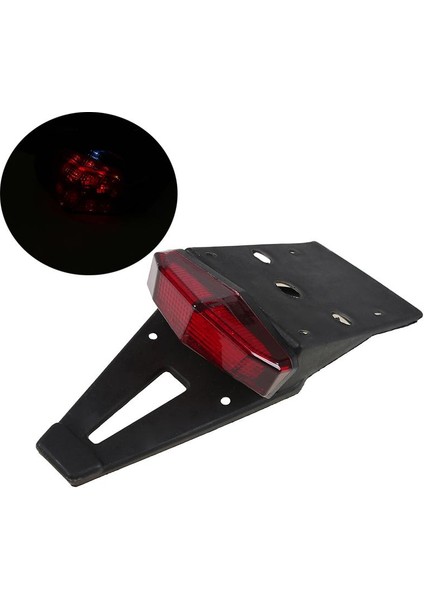 Motosiklet Motokros LED Arka Kuyruk Işığı Amber - Kırmızı (Yurt Dışından) indirimleri
