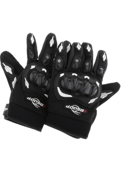 Çift Motosiklet Tam Parmak Eldivenleri Yarış Su Geçirmez Sıcak Termal Kış Kalitesi Beyaz M (Yurt Dışından) fiyatları