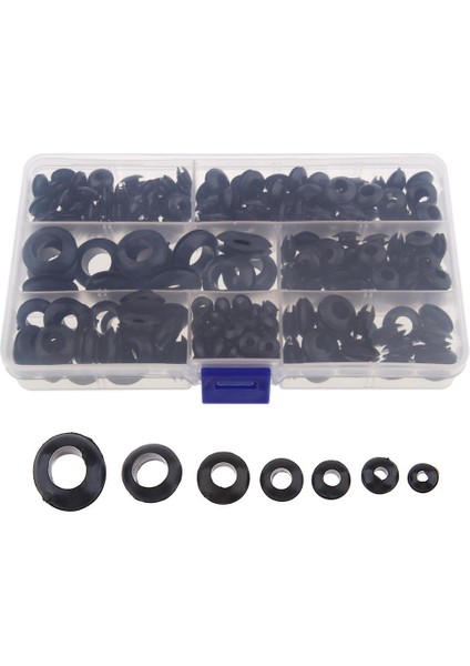 260 x Çeşitli Bir Siyah Kauçuk Tel Yulayıcılar M3 M4 M5 M6 M8 M10 M12 Kıt (Yurt Dışından) fiyatları