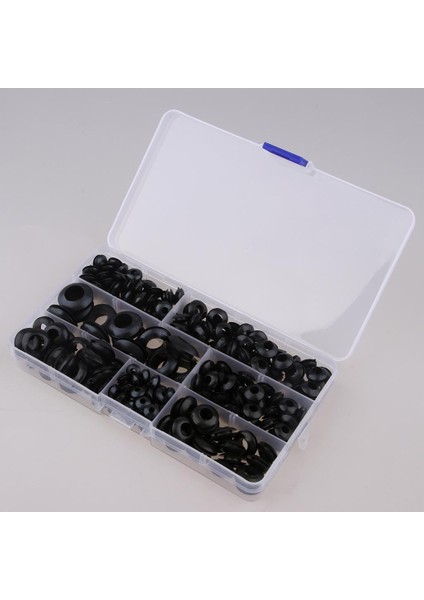 260 x Çeşitli Bir Siyah Kauçuk Tel Yulayıcılar M3 M4 M5 M6 M8 M10 M12 Kıt (Yurt Dışından) indirimleri