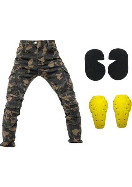 Motosiklet Pantolon Erkek Kot Pantolon Pantolon 4x Koruma Pedleri - S (Yurt Dışından) indirimleri